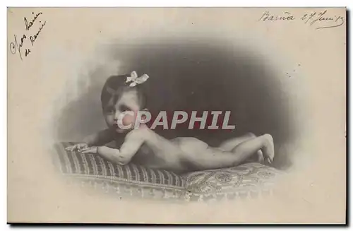 CARTE PHOTO Enfant bebe