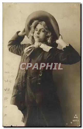 CARTE PHOTO Jeune homme