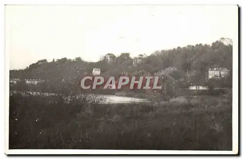 CARTE PHOTO non localisee Correspondance litterature Rue Monge Paris