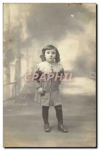 CARTE PHOTO Enfant