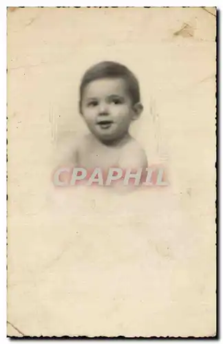 CARTE PHOTO Enfant Bebe