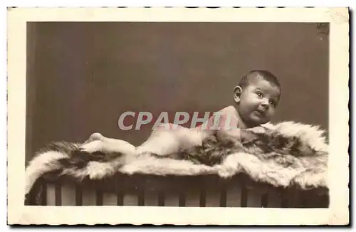 CARTE PHOTO Bebe enfant