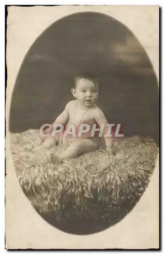 CARTE PHOTO Enfant bebe