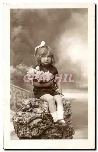 CARTE PHOTO Enfant (fantaisie)