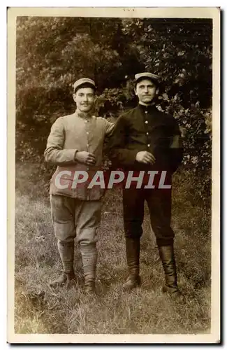 CARTE PHOTO Prisonniers militaires francais a Limburg Allemagne