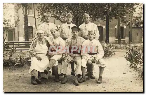 CARTE PHOTO Soldats Montauban