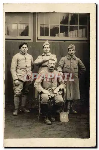 CARTE PHOTO Soldats Militaria