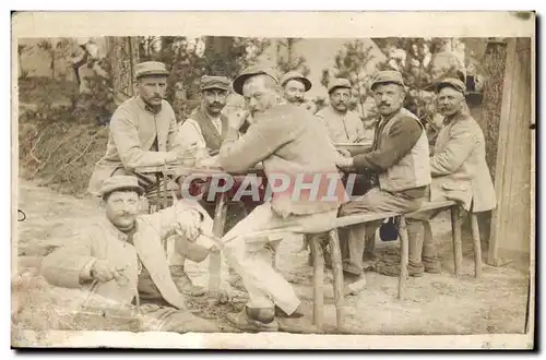 CARTE PHOTO Militaria soldats