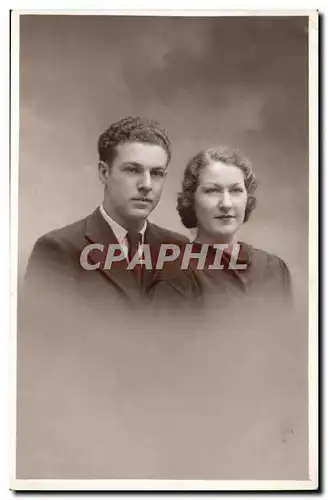 CARTE PHOTO Couple