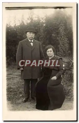 CARTE PHOTO Couple