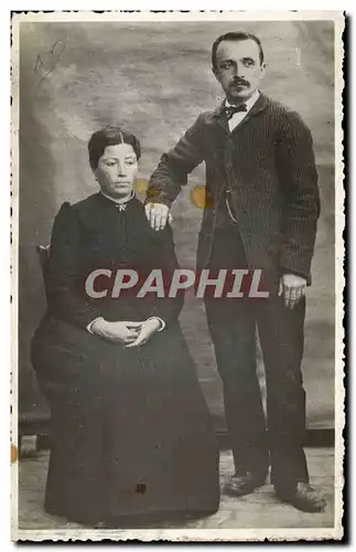 CARTE PHOTO Couple