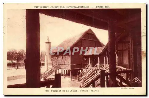 Paris 1 - Exposition Coloniale Internationale - Paris 1931 Pavillon de la Chasse - Cartes postales