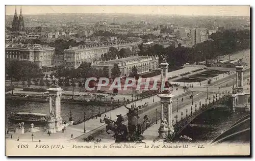 Paris 7 Panorama pres du Grand Palais - Cartes postales