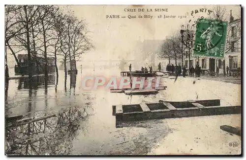 Paris - 16 - Quai de Billy 1910 - Cartes postales