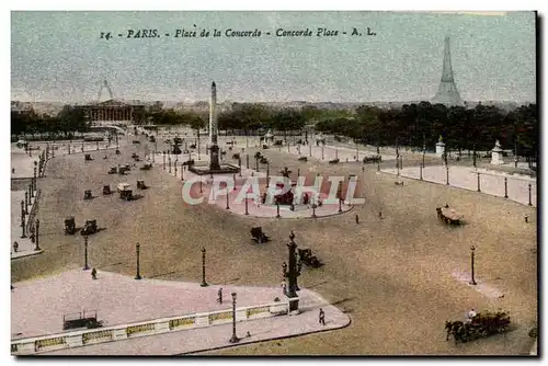 Paris - 8 - Place de la Concorde - Cartes postales