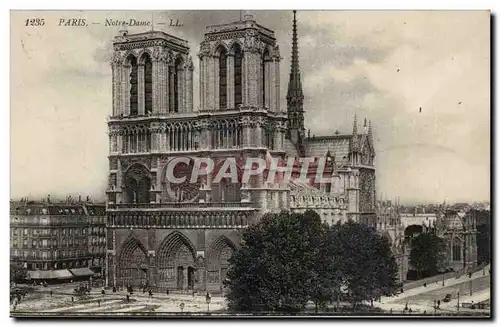 Paris - 4 - Notre Dame - Cartes postales