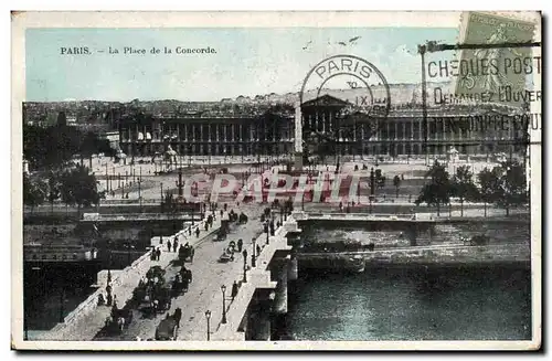 Paris - 8 - La Place de la Concorde - Cartes postales