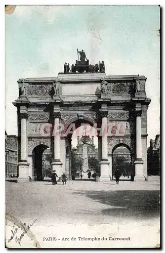 Paris - 1 Arc de Triomphe du Carrousel - Cartes postales