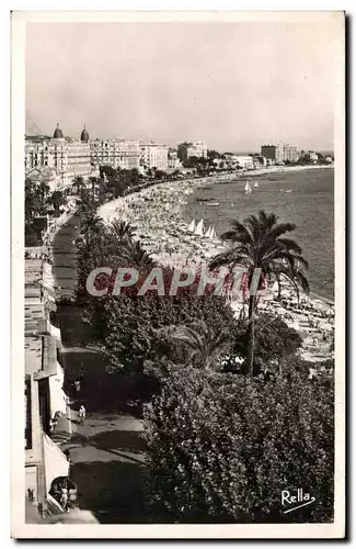 Cannes - La Promenades de la Croisette - Ansichtskarte AK