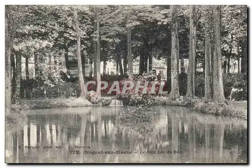 Nogent sur Marne - Le Petit Lac du Bois - Ansichtskarte AK