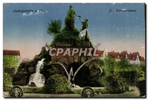 Allemagne - Deutschland - Ludwigshafen a Rhein - Jubilaemsdenkmal - Cartes postales