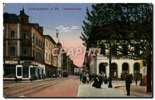 Allemagne - Deutschland - Ludwigshafen - am Rhein Ludwigsstrasse - Cartes postales