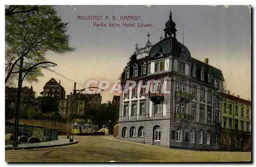 Allemagne - Deutschland - Neustadt - Partie beim Hote Loewen - Cartes postales