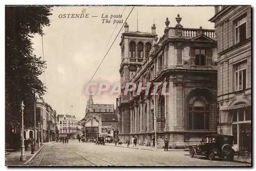 Belgique - Belgien - Ostende - La Poste - The Post - Cartes postales