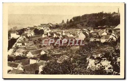 Alise Sainte Reine - Vue Generale et vue de la Place - Cartes postales