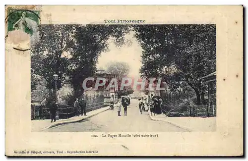 Toul - la Porte Moselle - cote exterieur - Cartes postales