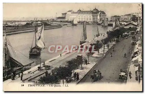 Trouville - Les Quais - Cartes postales