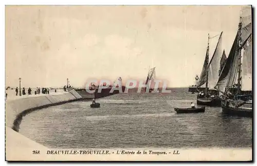 Trouville - Deauvile - L&#39Entree de la Touques - Cartes postales