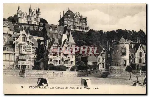 Trouville - Les Chatlets du Bout de la Plage - Cartes postales