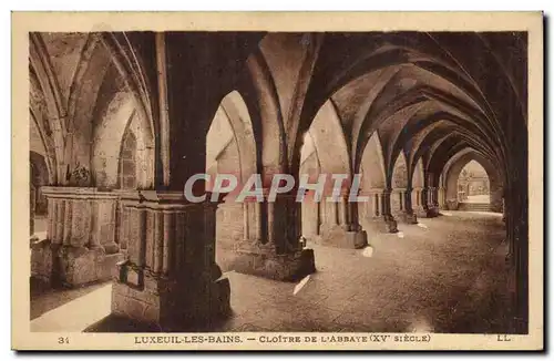 Luxeuil Les Bains - Cloitre de L'Abbaye - Cartes postales