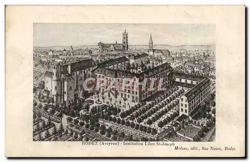 Rodez - Institution Libre St Joseph - Cartes postales