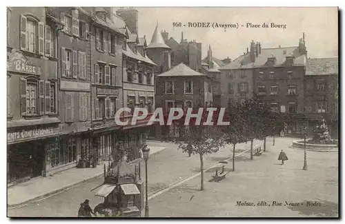Rodez - Place de Bourg - Cartes postales