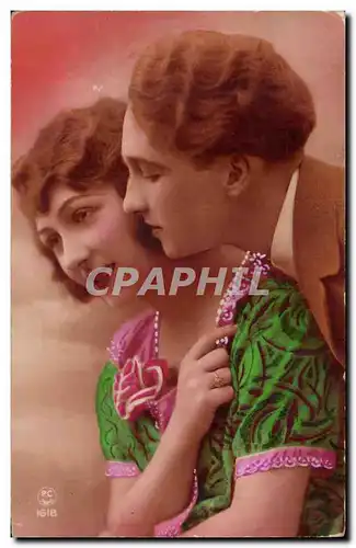 Fantaisie - Couple - jolie couple - Cartes postales