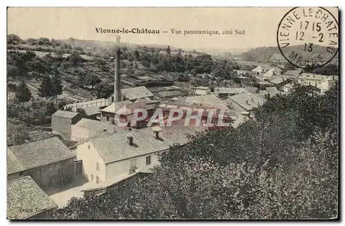 Vienne le chateau Ansichtskarte AK Vue panoramique Cote Sud