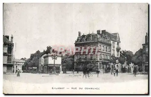 Epernay Cartes postales Rue du commerce