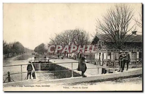 Toul Cartes postales Pont du canal