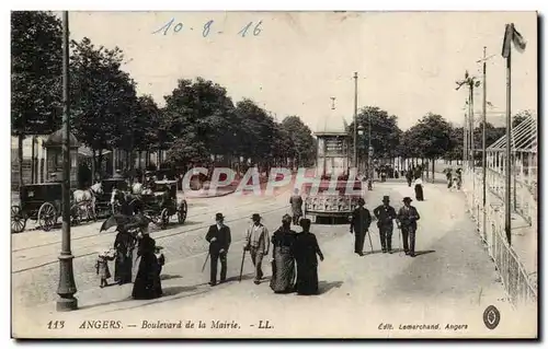 Angers Ansichtskarte AK Boulevard de la Mairie