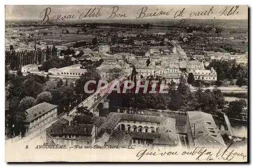 Angouleme Cartes postales Vue vers Saint Cybard