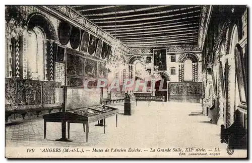 Angers Cartes postales Musee de l&#39ancien eveche La grande salle