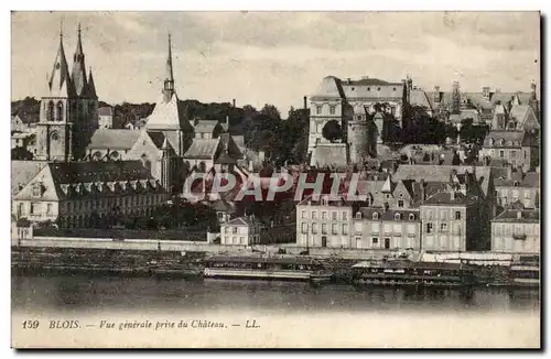 Blois Cartes postales Vue generale prise du chateau