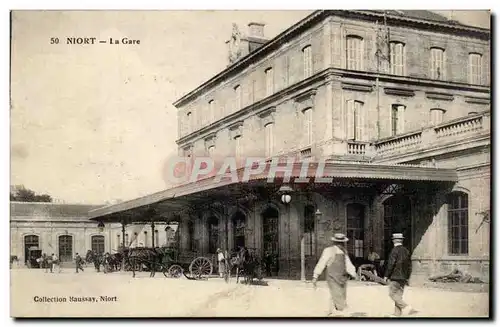 Niort Cartes postales La gare