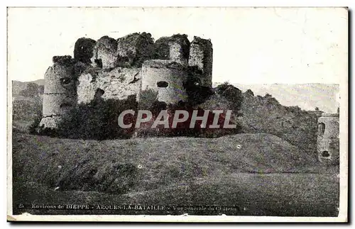 Environs de Dieppe Ansichtskarte AK Arques la Bataille Vue generale du chateau