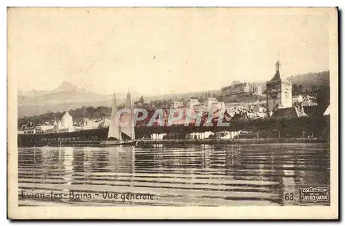 Evian les Bains Cartes postales Vue generale