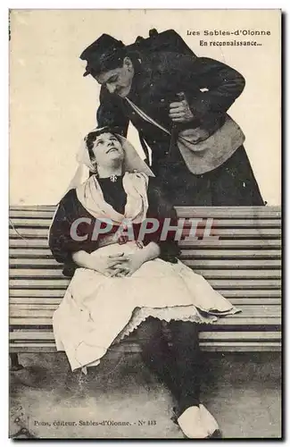 Cartes postales Les Sables d'olonne En reconnaissance (soldat)