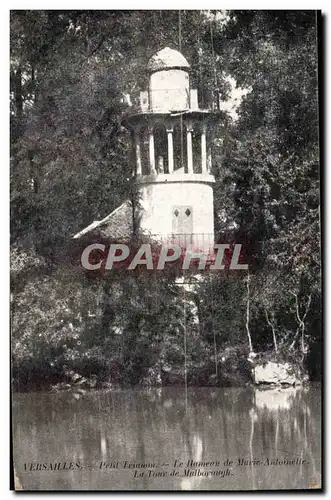 Versailles Ansichtskarte AK Petit Trianon Le hameau de Marie Antoinette Tour de Marlborough