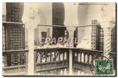 Algerie Alger Cartes postales Interieur mauresque
